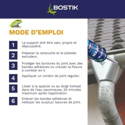 Membrane d'étanchéité - BOSTIK - Waterstop - Réparation fuites - C