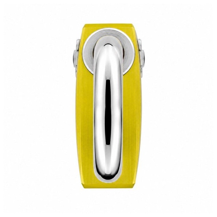 Cadenas a combinaison - ABUS - 145/30 - 3 chiffres - Aluminium jaune - Facile a utiliser