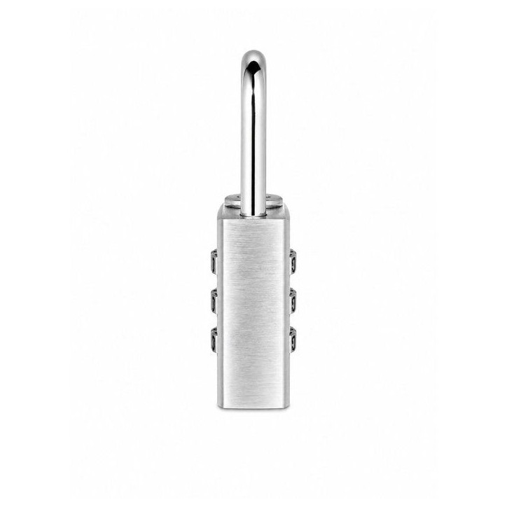 Cadenas a combinaison - ABUS - 145/30 - 3 chiffres - Aluminium argent - Format renforcé