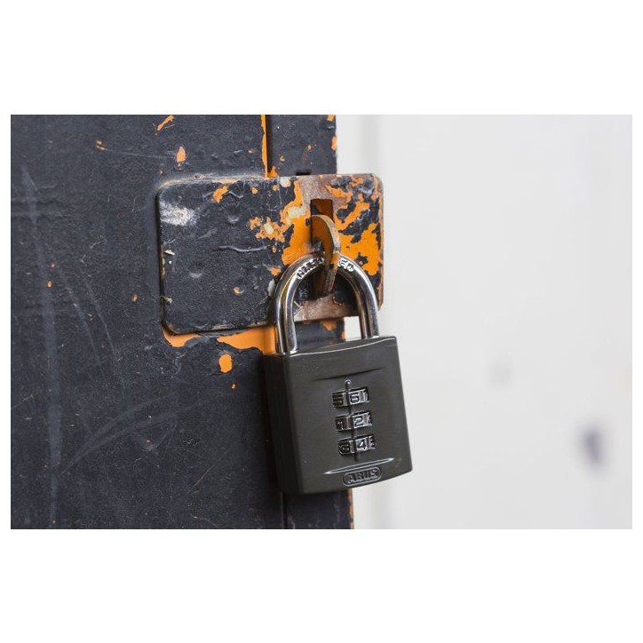 Cadenas a combinaison - ABUS - 158/40 - 4 chiffres - Zamac massif - Double verrouillage Cadenas a combinaison - ABUS - 158/40 - 4 chiffres - Zamac massif - Double verrouillage