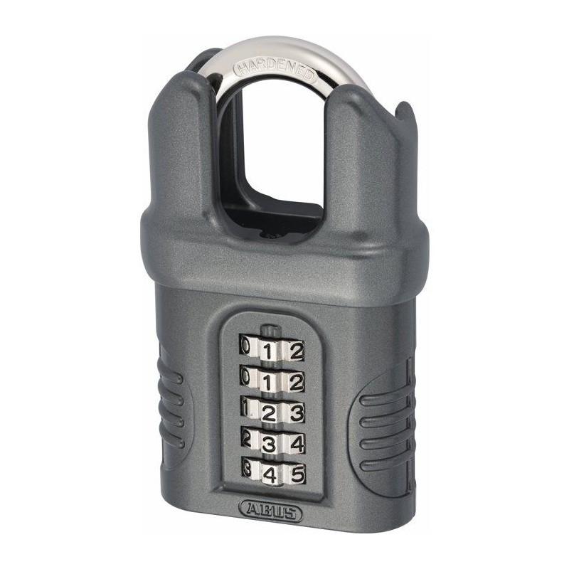 Cadenas a combinaison - ABUS - 158CS/65 - 5 chiffres - Anse blindée -