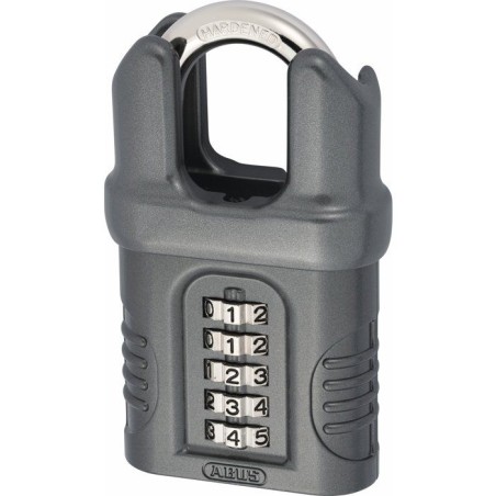 Cadenas a combinaison - ABUS - 158CS/65 - 5 chiffres - Anse blindée -