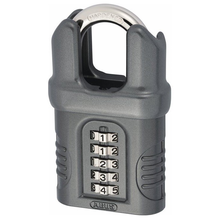 Cadenas a combinaison - ABUS - 158CS/65 - 5 chiffres - Anse blindée - Protection renforcée Cadenas a combinaison - ABUS - 158CS/65 - 5 chiffres - Anse blindée - Protection renforcée