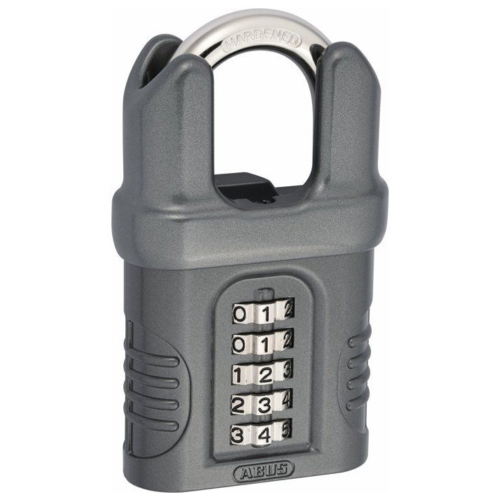 Cadenas a combinaison - ABUS - 158CS/65 - 5 chiffres - Anse blindée - Protection renforcée Cadenas a combinaison - ABUS - 158CS/65 - 5 chiffres - Anse blindée - Protection renforcée
