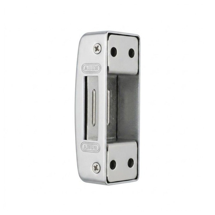 Verrou de porte - ABUS - V83 CB 40 F9 - a bouton - Acier brossé - Coffre acier Verrou de porte - ABUS - V83 CB 40 F9 - a bouton - Acier brossé - Coffre acier