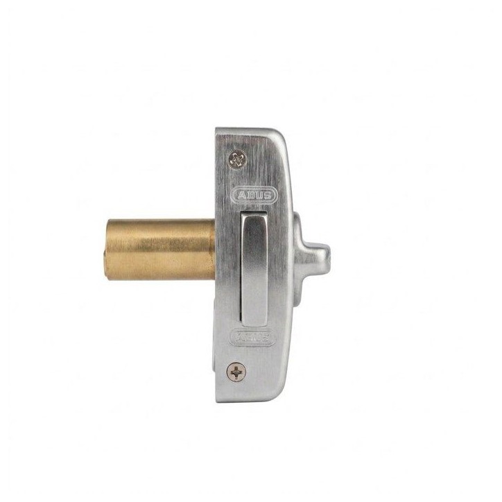 Verrou de porte - ABUS - V83 CB 40 F9 - a bouton - Acier brossé - Coffre acier Verrou de porte - ABUS - V83 CB 40 F9 - a bouton - Acier brossé - Coffre acier