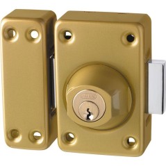 Verrou de porte - ABUS - VAD136 CC 45 - Double cylindre - Bronze - Ent