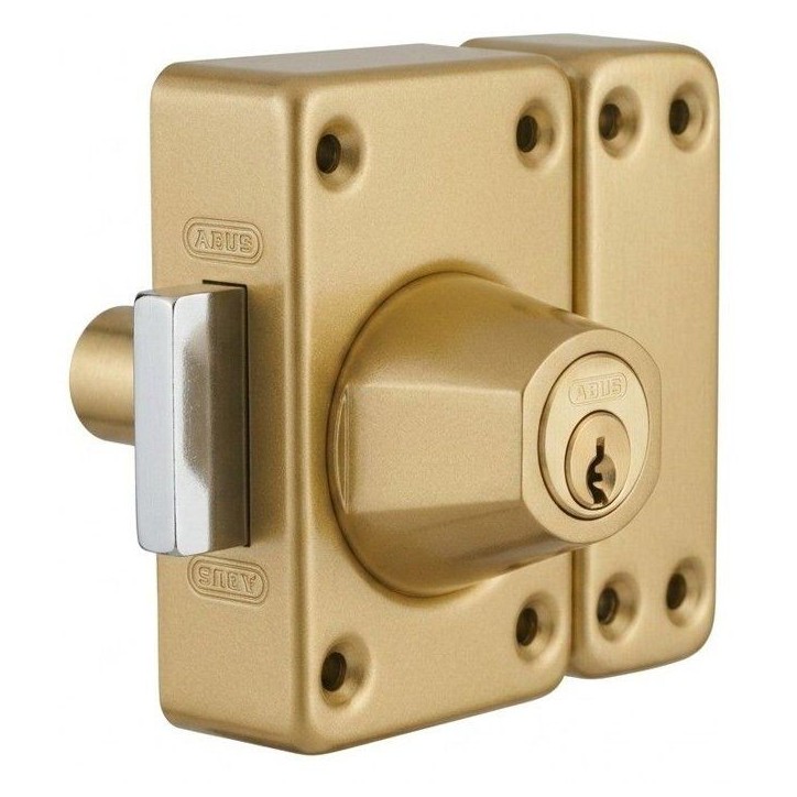 Verrou de porte - ABUS - VAD136 CC 45 - Double cylindre - Bronze - Entraxe 45 x 76 mm Verrou de porte - ABUS - VAD136 CC 45 - Double cylindre - Bronze - Entraxe 45 x 76 mm