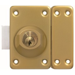 Verrou de porte - ABUS - VAD136 CC 45 - Double cylindre - Bronze - Ent