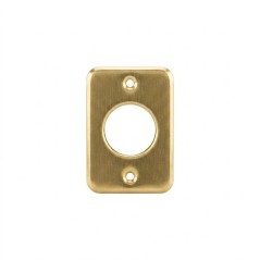 Verrou de porte - ABUS - V83 CB 45 W - a bouton - Blanc - Coffre acier