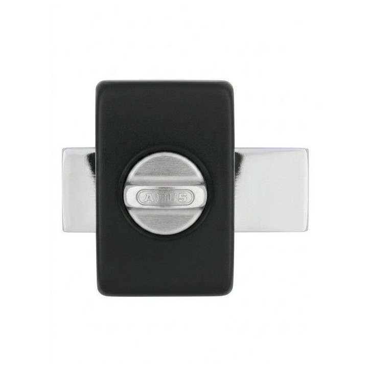 Verrou de porte - ABUS - V83 CB 45 BK - a bouton - Noir - Coffre acier