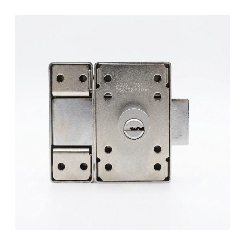 Verrou de porte haute sécurité - ABUS - VP12R CC 45 F9 - Double cyli