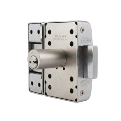Verrou de porte haute sécurité - ABUS - VP12R CC 45 F9 - Double cyli