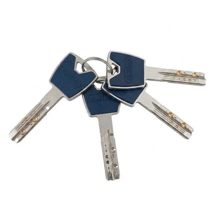 Verrou de porte haute sécurité - ABUS - VP12R CB 40 W - a bouton - Blanc - 12 goupilles Verrou de porte haute sécurité - ABUS - VP12R CB 40 W - a bouton - Blanc - 12 goupilles