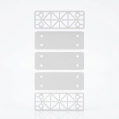Verrou de porte haute sécurité - ABUS - VP12R CB 40 W - a bouton - B