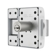 Verrou de porte haute sécurité - ABUS - VP12R CB 45 W - a bouton - B