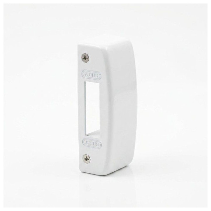 Verrou de porte haute sécurité - ABUS - VP12R CB 45 W - a bouton - Blanc - 12 goupilles Verrou de porte haute sécurité - ABUS - VP12R CB 45 W - a bouton - Blanc - 12 goupilles