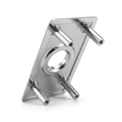 Verrou de porte haute sécurité - ABUS - VP12R CB 45 W - a bouton - B
