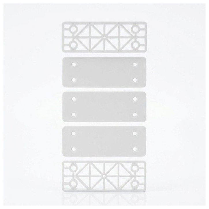 Verrou de porte haute sécurité - ABUS - VP12R CB 45 W - a bouton - Blanc - 12 goupilles Verrou de porte haute sécurité - ABUS - VP12R CB 45 W - a bouton - Blanc - 12 goupilles