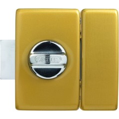 Verrou de porte - ABUS - V83 CB 45 - a bouton - Bronze - Coffre acier
