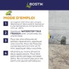 Membrane d'étanchéité - BOSTIK - Waterstop - Réparation fuites - S