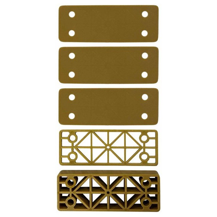 Verrou de porte - ABUS - V83 CB 45 - a bouton - Bronze - Coffre acier
