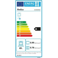 Piano de cuisson induction - AMICA - ACID605N/1 - 4 foyers - 1 four -