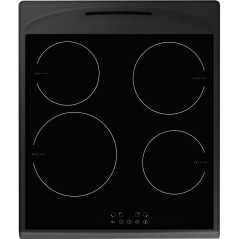 Piano de cuisson induction - AMICA - ACID605N/1 - 4 foyers - 1 four -