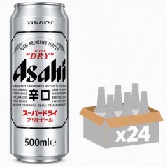 Asahi - Super Dry - Biere - 5,0% Vol. - 24x50cl