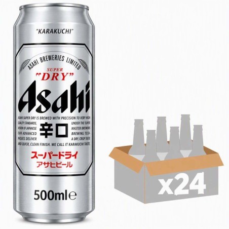 Asahi - Super Dry - Biere - 5,0% Vol. - 24x50cl