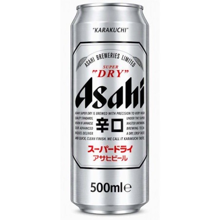 Asahi - Super Dry - Biere - 5,0% Vol. - 24x50cl