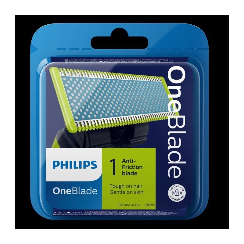 Lame de rechange OneBlade - PHILIPS - QP215/50 - First Shave - anti-fr