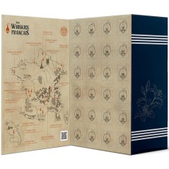 Calendrier de l'Avent découverte de 24 Whiskies Français - 24 x 2cl