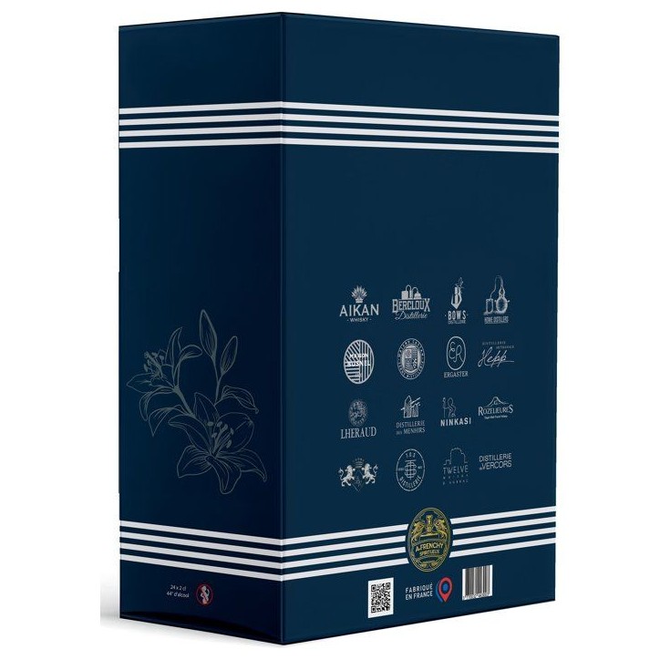 Calendrier de l'Avent découverte de 24 Whiskies Français - 24 x 2cl Calendrier de l'Avent découverte de 24 Whiskies Français - 24 x 2cl