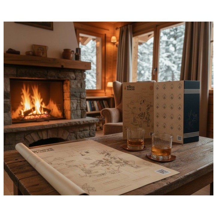 Calendrier de l'Avent découverte de 24 Whiskies Français - 24 x 2cl Calendrier de l'Avent découverte de 24 Whiskies Français - 24 x 2cl