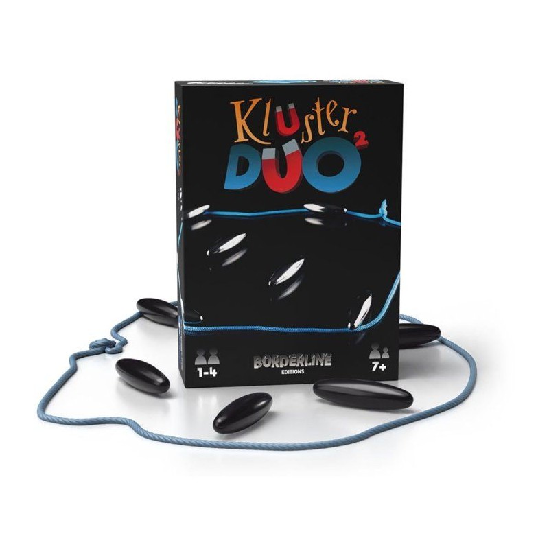 Jeu de société - BORDERLINE EDITIONS - Kluster Duo - Aimants et stra