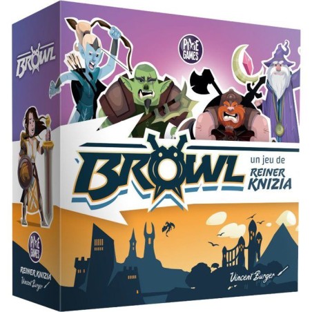 Jeu de société - PIXIEGAMES - Bröwl - Jeu de cartes tactique - Rapi