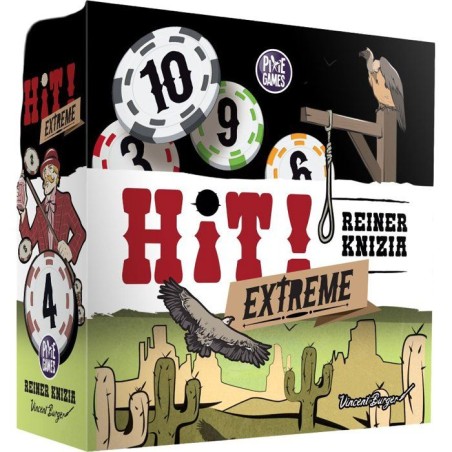 Jeu de cartes - PIXIEGAMES - Hit ! Extreme - Stop ou Encore - Bluff et