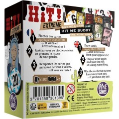 Jeu de cartes - PIXIEGAMES - Hit ! Extreme - Stop ou Encore - Bluff et prise de risque - Des 8 ans