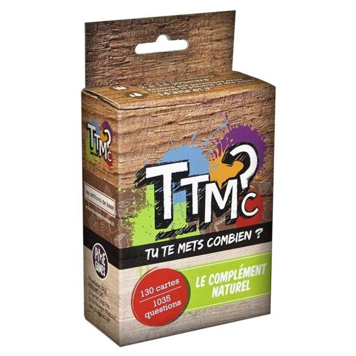 Extension de jeu - TTMC - Le Complément Naturel - 1035 questions inédites - Des 14 ans Extension de jeu - TTMC - Le Complément Naturel - 1035 questions inédites - Des 14 ans