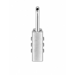 Cadenas a combinaison - ABUS - 145/30 - 3 chiffres - Aluminium titaniu