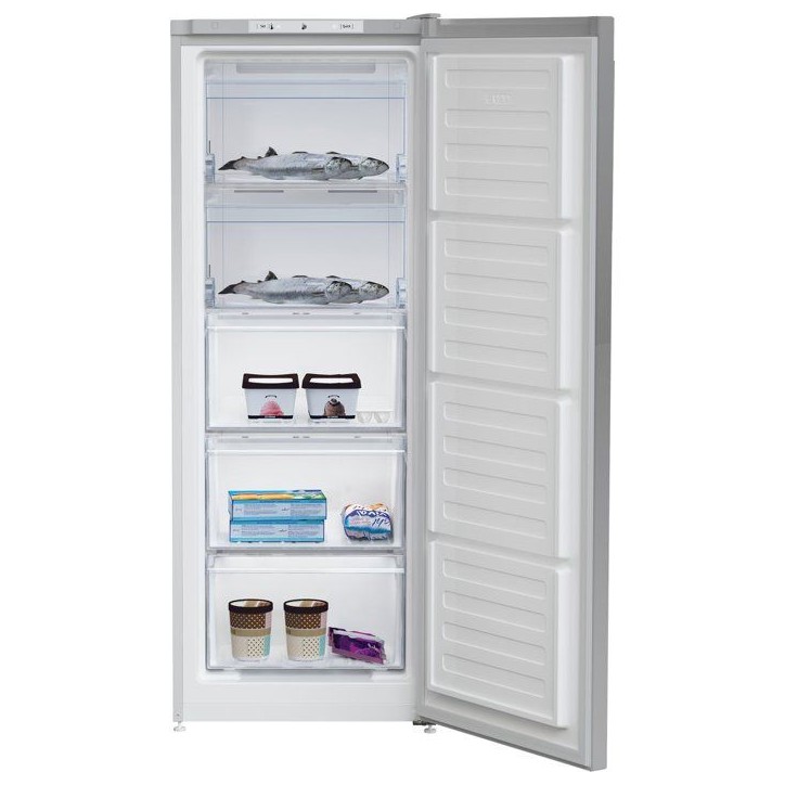 Congélateur armoire - BEKO - RFNM200T40SN - Classe E - 177L - Froid ventilé - 10 kg/24h - 145.7x54.0x57.5 - Silver Congélateur armoire - BEKO - RFNM200T40SN - Classe E - 177L - Froid ventilé - 10 kg/24h - 145.7x54.0x57.5 - Silver