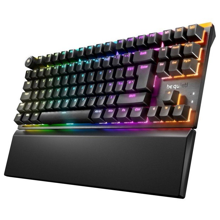 Clavier Gamer - Mécanique Silencieux Tactile (Noir) - BE QUIET! - Light Mount TKL - TKL - ARGB Clavier Gamer - Mécanique Silencieux Tactile (Noir) - BE QUIET! - Light Mount TKL - TKL - ARGB