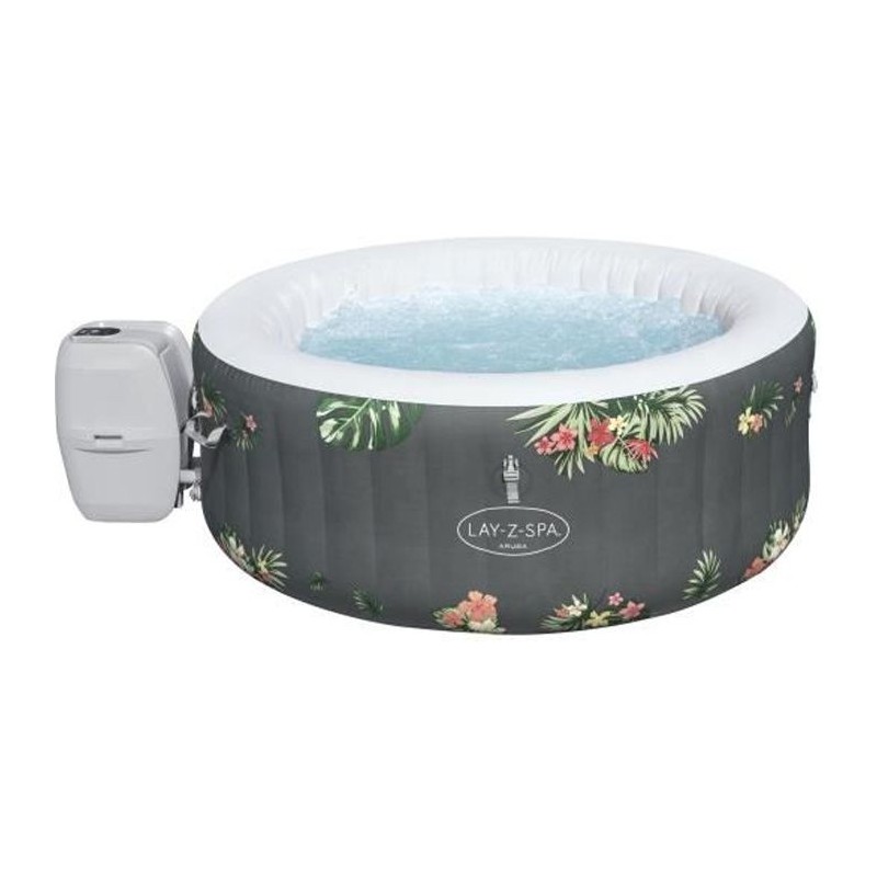 Spa gonflable BESTWAY - Lay-Z-Spa Aruba - 170 x 66 cm - 2 a 3 places -
