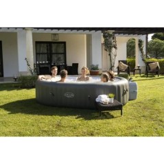 Spa gonflable BESTWAY - Lay-Z-Spa Mauritius - 270 x 180 x 71 cm - 5 a 7 places - Ovale (Couverture, cartouche et diffuseur)