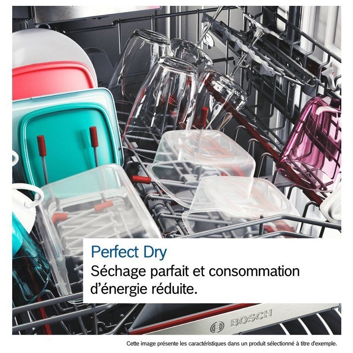 Lave-vaisselle pose libre BOSCH SMS6YCW15E SER6 - 14 couverts - Induction - L60cm - 40 dB - Classe A - tiroir a couverts - Blanc Lave-vaisselle pose libre BOSCH SMS6YCW15E SER6 - 14 couverts - Induction - L60cm - 40 dB - Classe A - tiroir a couverts - Blanc