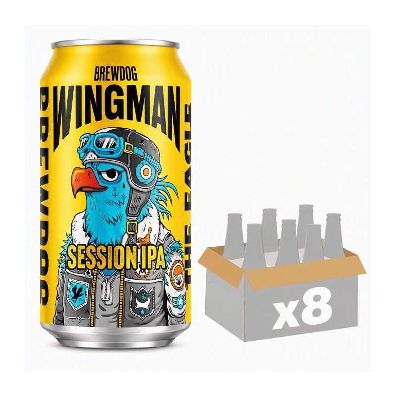 Brewdog - Wingman - Biere IPA - 4,3% Vol. - 8x33cl