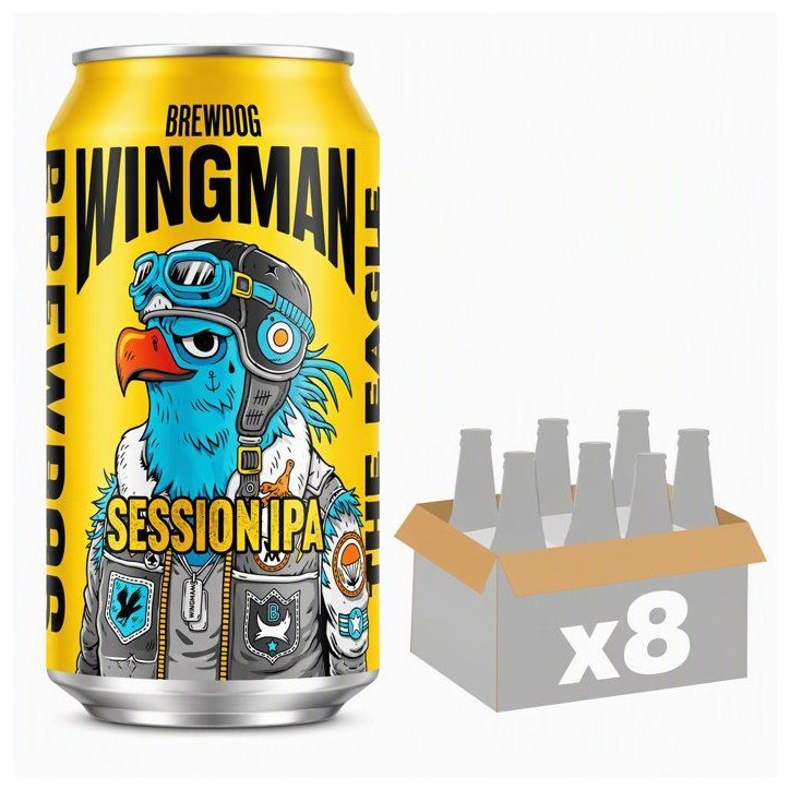 Brewdog - Wingman - Biere IPA - 4,3% Vol. - 8x33cl