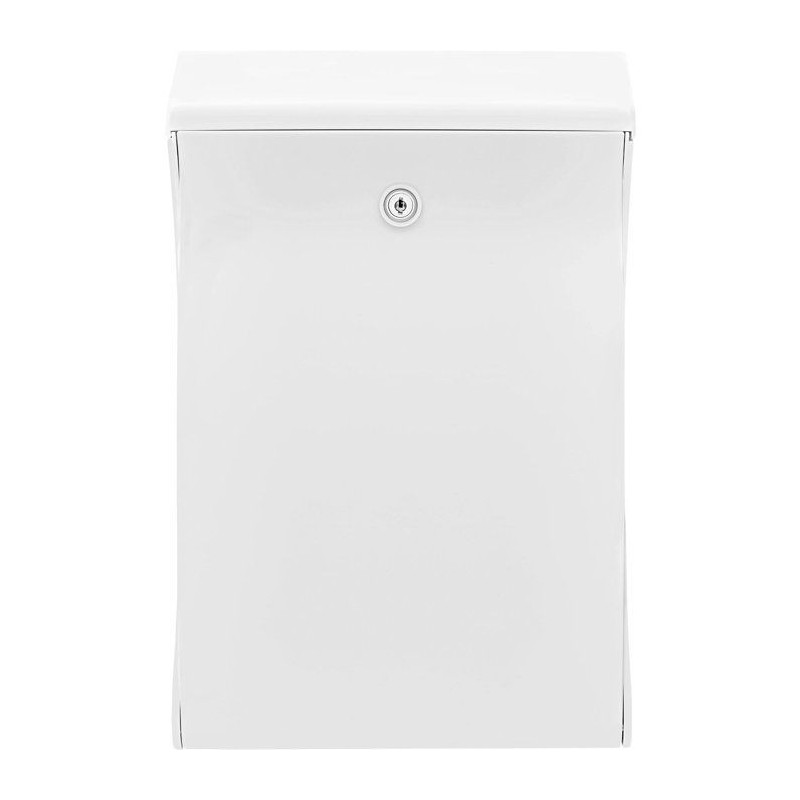 Boîte aux lettres - BURG-WÄCHTER - Swing 4905 W - PVC - Blanc - Fent