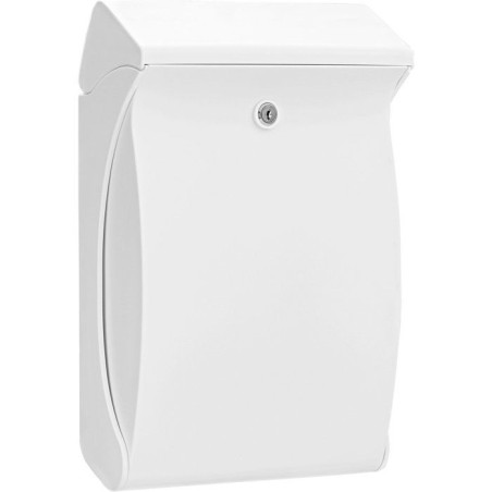 Boîte aux lettres - BURG-WÄCHTER - Swing 4905 W - PVC - Blanc - Fente DIN C4